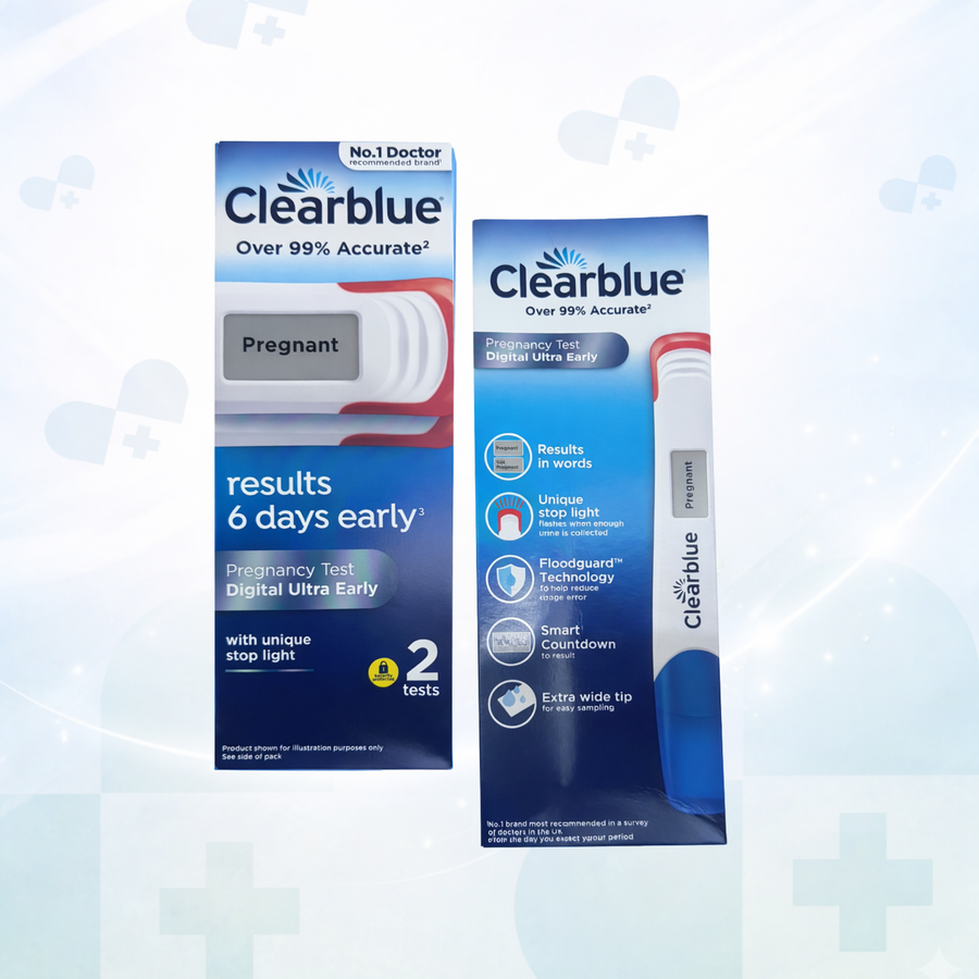 Clearblue Digital Ultra Early Pregnancy Test (results 6 days early) - 2 tests