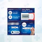 Clearblue Digital Ultra Early Pregnancy Test – 1 Test