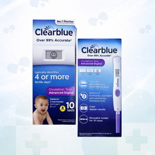 Clearblue Advanced Digital Ovulation Test Kit - 10 tests