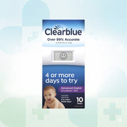 Clearblue Advanced Digital Ovulation Test Kit - 10 tests