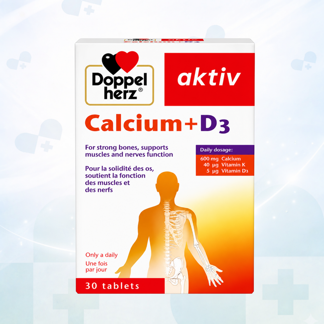 Doppelherz aktiv Calcium + D3