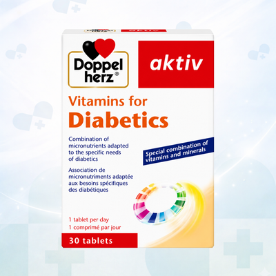 Doppelherz aktiv Vitamins for Diabetics (30 Tablets)