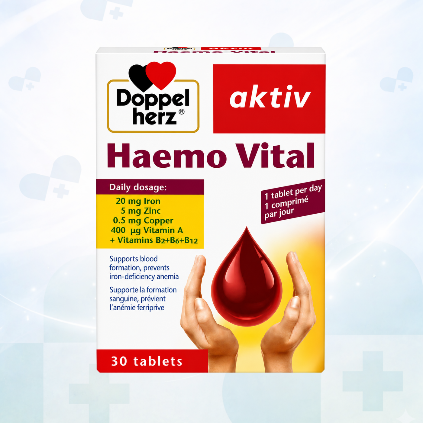 Doppelherz aktiv Haemo Vital (30 Tablets)