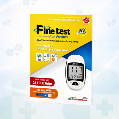 FineTest Auto-Coding Premium Blood Glucose Monitoring System