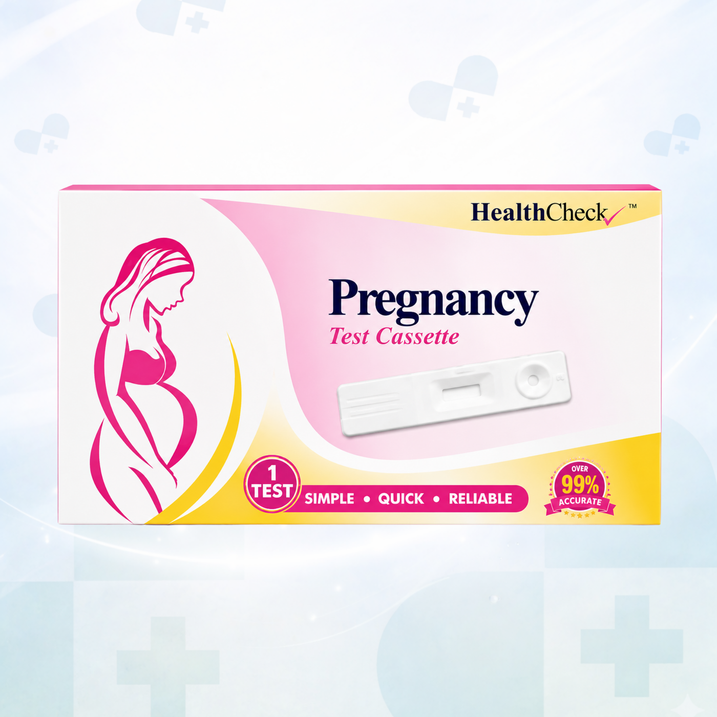 HealthCheck Pregnancy Test Cassette