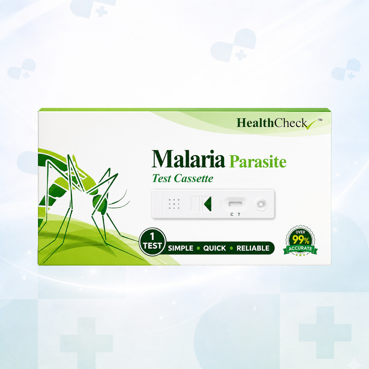 HealthCheck Malaria Parasite Test Cassette