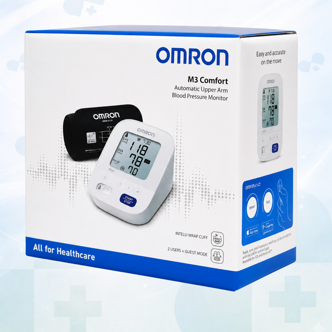 Omron M3 Comfort Automatic Upper Arm Blood Pressure Monitor