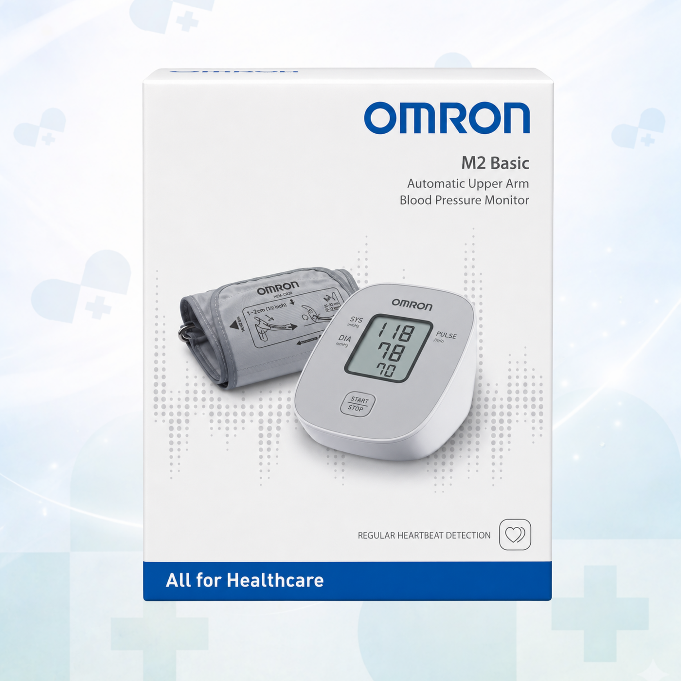 Omron M2 Basic Automatic Upper Arm Blood Pressure Monitor