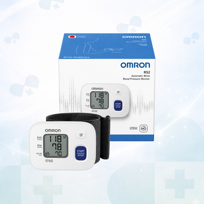 Omron RS2 Automatic Wrist Blood Pressure Monitor