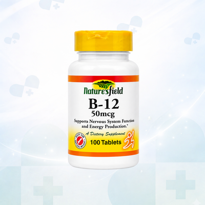 Natures Field Vitamin B-12 50 mcg