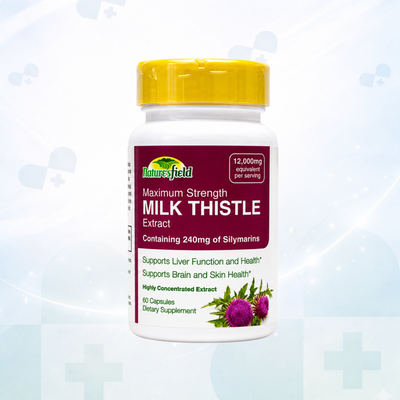 Natures Field Maximum Strength Milk Thistle Extract