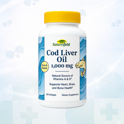 Natures Field Cod Liver Oil 1000mg