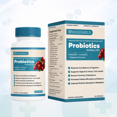 WholeShield Probiotics 50 Billion CFU