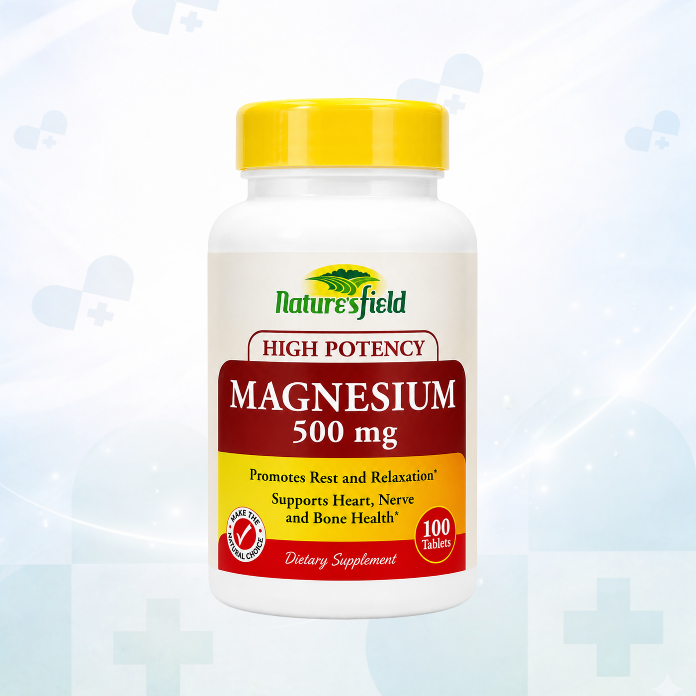 Natures Field High Potency Magnesium 500mg