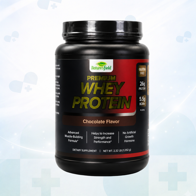 Natures Field Premium Whey Protein (Chocolate Flavour)
