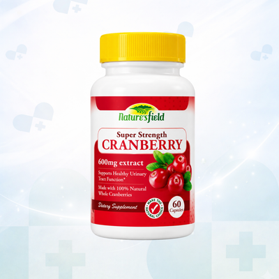 Natures Field Super Strength Cranberry 600mg Extract