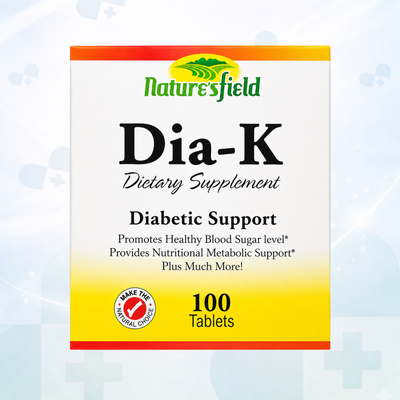 Natures Field Dia-K Diabetic Support (100 Tablets)
